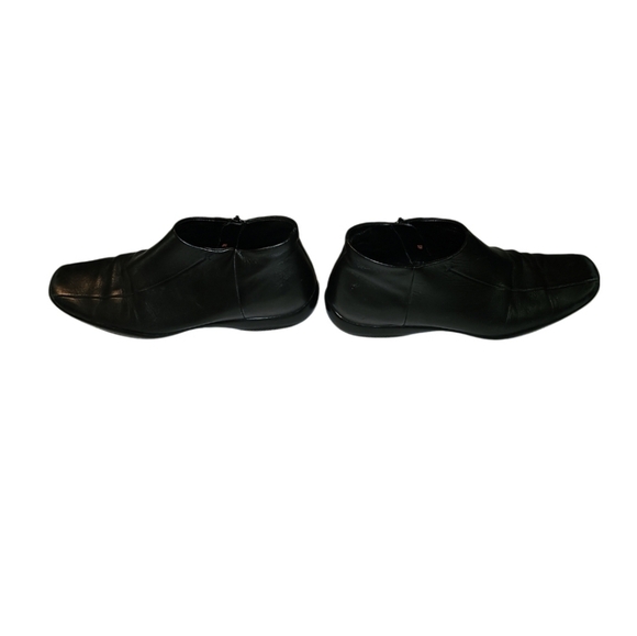 PRADA Men's Leather Slip On Loafers Zip Up Comfort Ankle High Dress Shoe 39 - Picture 6 of 11